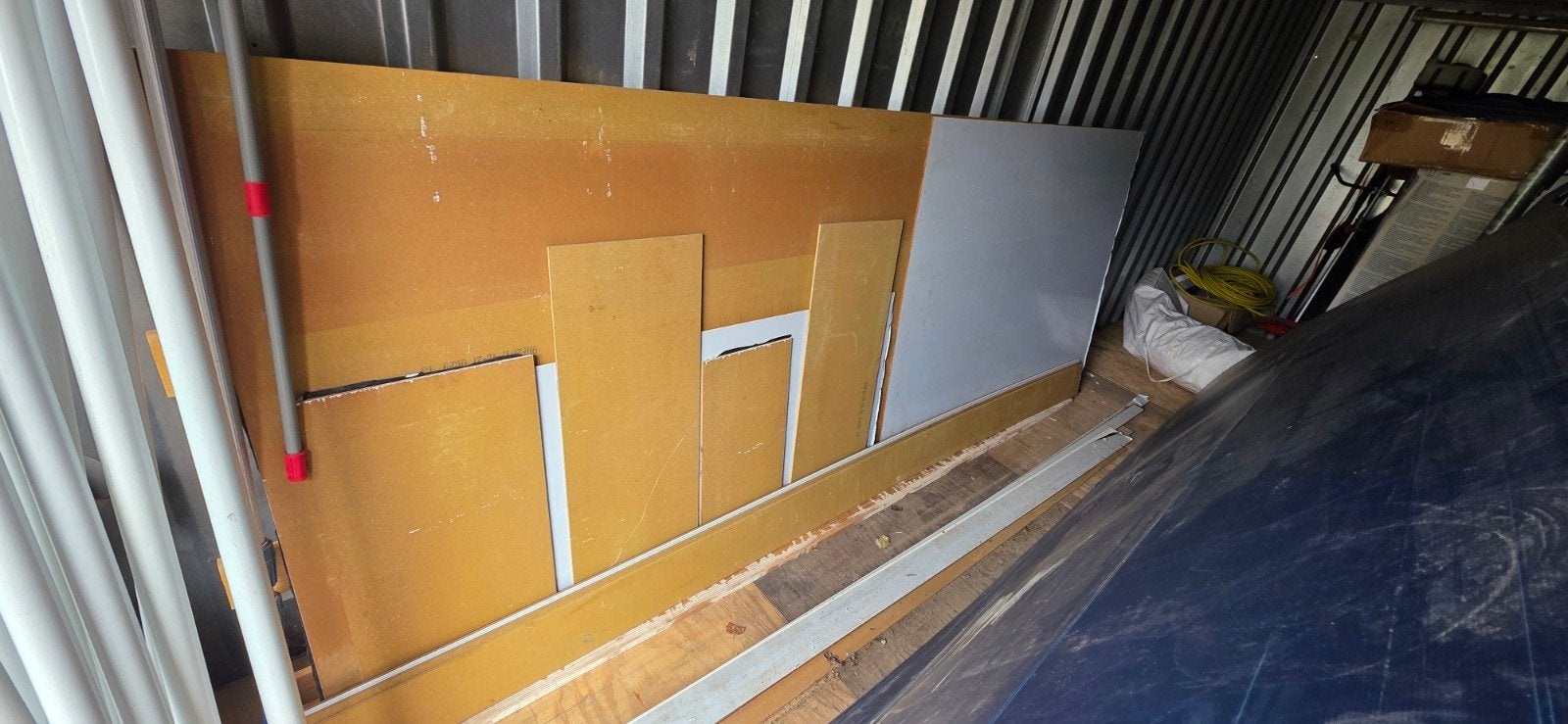 Rockpanel platen RAL 9001 diverse afmetingen, Ophalen