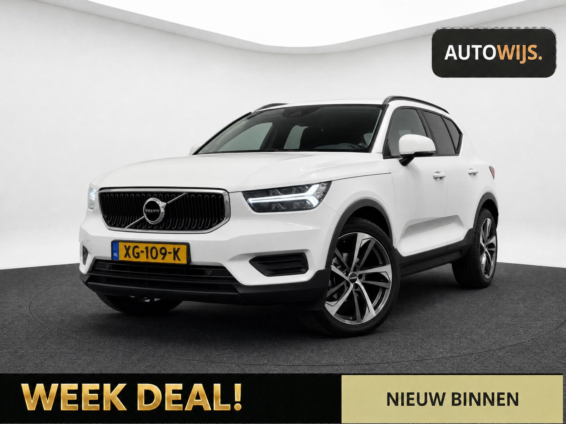 Volvo XC40 1.5 T3|LED|NL AUTO|NAVI|GOED ONDERHOUDEN, Auto's, Voorwielaandrijving, Dealer onderhouden, Stof, Gebruikt
