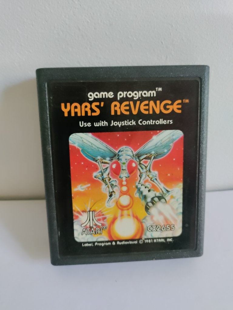 Atari Yars' Revenge cartridge, Spelcomputers en Games, Spelcomputers | Atari, Ophalen of Verzenden, Atari 2600