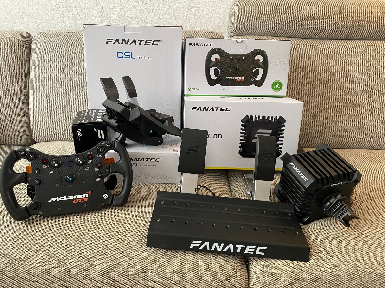 Fanatec CSL DD McLaren Bundle 5 Nm, Spelcomputers en Games, Ophalen, Overige merken, Zo goed als nieuw