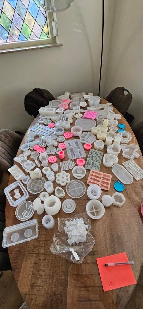 Silicone mallen kaarsen resin porselein gieten, Ophalen of Verzenden