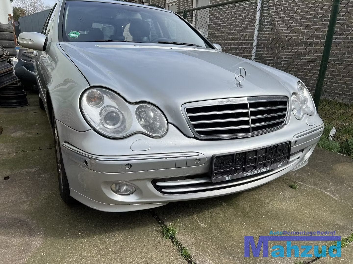 MERCEDES C-KLASSE W203 Zilver C775 voorbumper bumper voor 20, Auto-onderdelen, Gebruikt, Mercedes-Benz AG, Voor, Mercedes-Benz