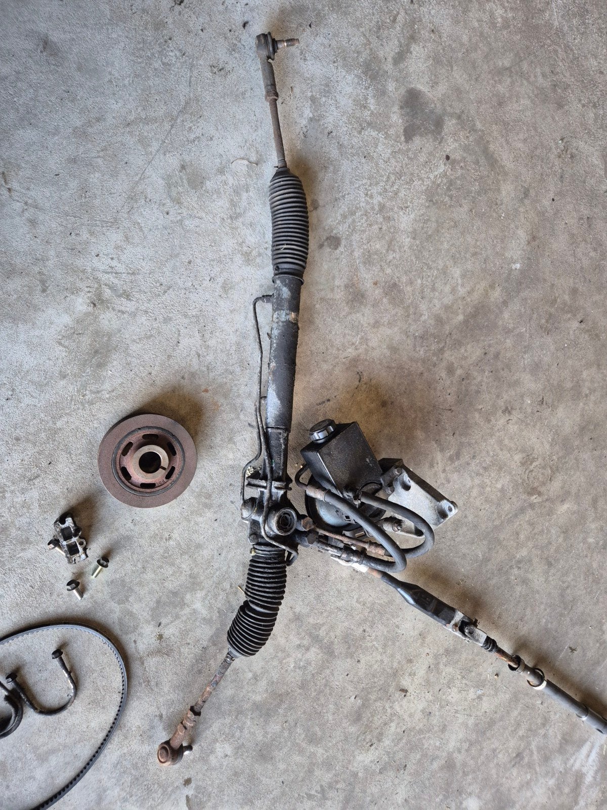 Bekrachtigd stuurhuis set volvo 240, Auto-onderdelen, Ophalen, Volvo