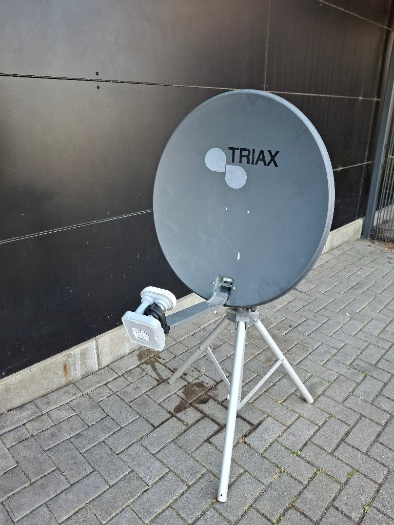 Triax schotel met reciever, Audio, Tv en Foto, Schotelantennes, Ophalen, Gebruikt, (Schotel)antenne, Overige merken