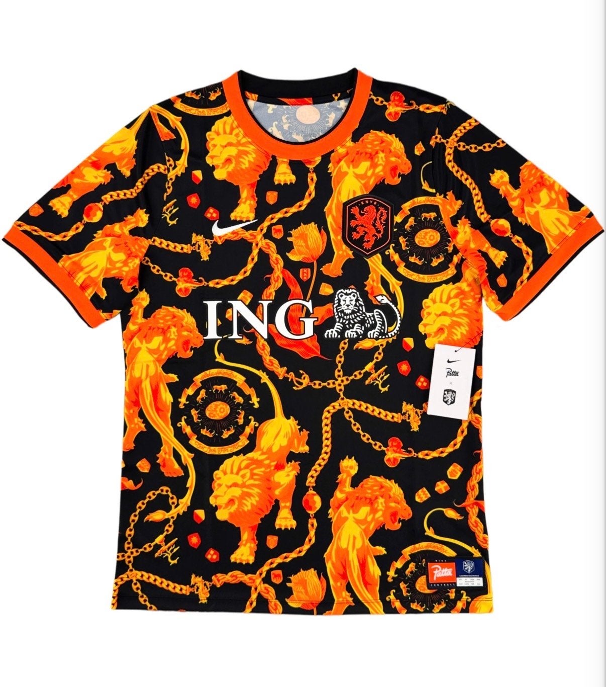 Patta x KNVB Leeuwen van Oranje Voetbalshirt, Maat M, Ophalen of Verzenden, Nieuw, Shirt