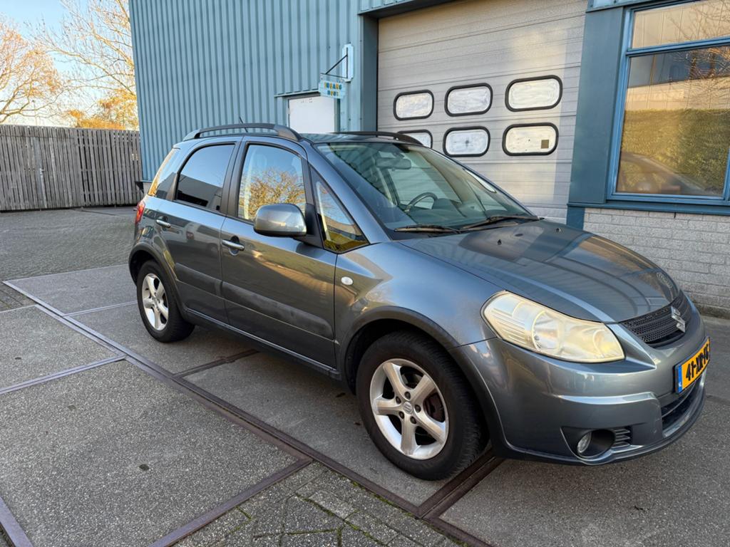 Suzuki SX4 1.6 2007 Grijs, Euro 5, 4 cilinders, 49 €/maand, Origineel Nederlands