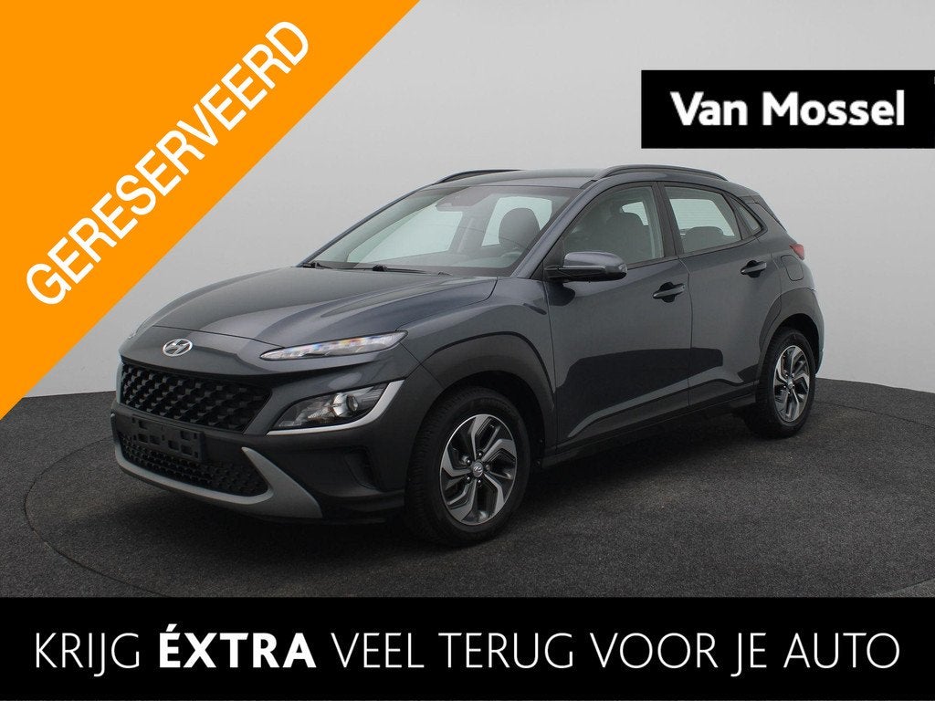 Hyundai Kona 1.6 GDI HEV Comfort | Achteruitrijcamera | Appl, Auto's, Hyundai, 12 maanden, Stof, Gebruikt, Euro 6