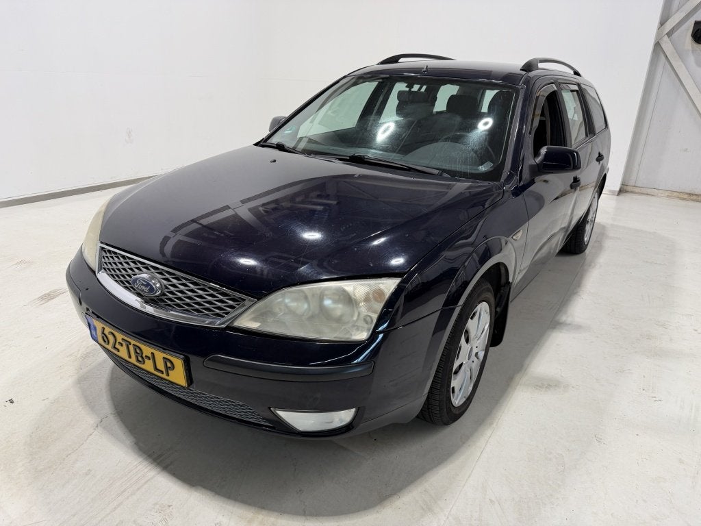 Ford Mondeo Wagon 1.8-16V Champion (bj 2006), Gebruikt, 4 cilinders, Blauw, Origineel Nederlands