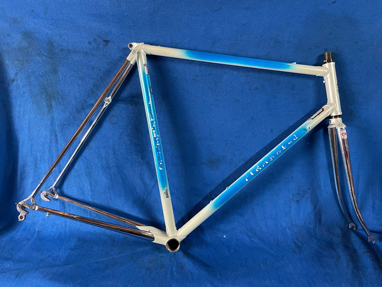 Pinarello Asolo 58.5 ct Racefiets Frame Columbus buizen, Fietsen en Brommers, Fietsonderdelen, Frame, Gebruikt, Verzenden, Staal