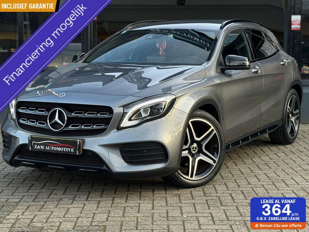 Mercedes GLA-klasse 180 AMG Night*Aut*Led*camera*Acc, Gebruikt, Euro 6, 4 cilinders, 715 kg