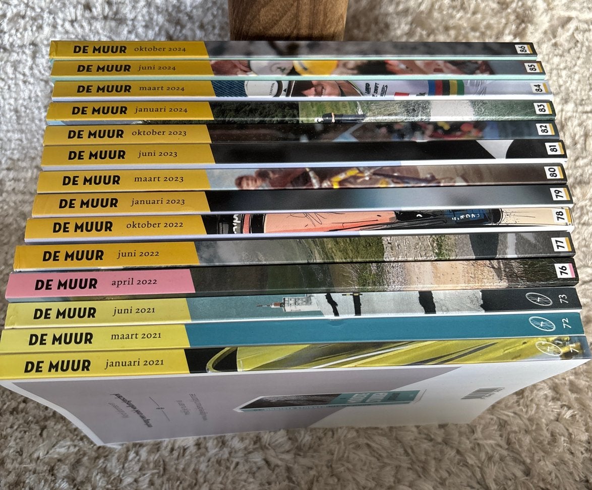 De Muur Tijdschriften Collectie (2021-2024), Boeken, Ophalen of Verzenden, Zo goed als nieuw, Sport en Vrije tijd