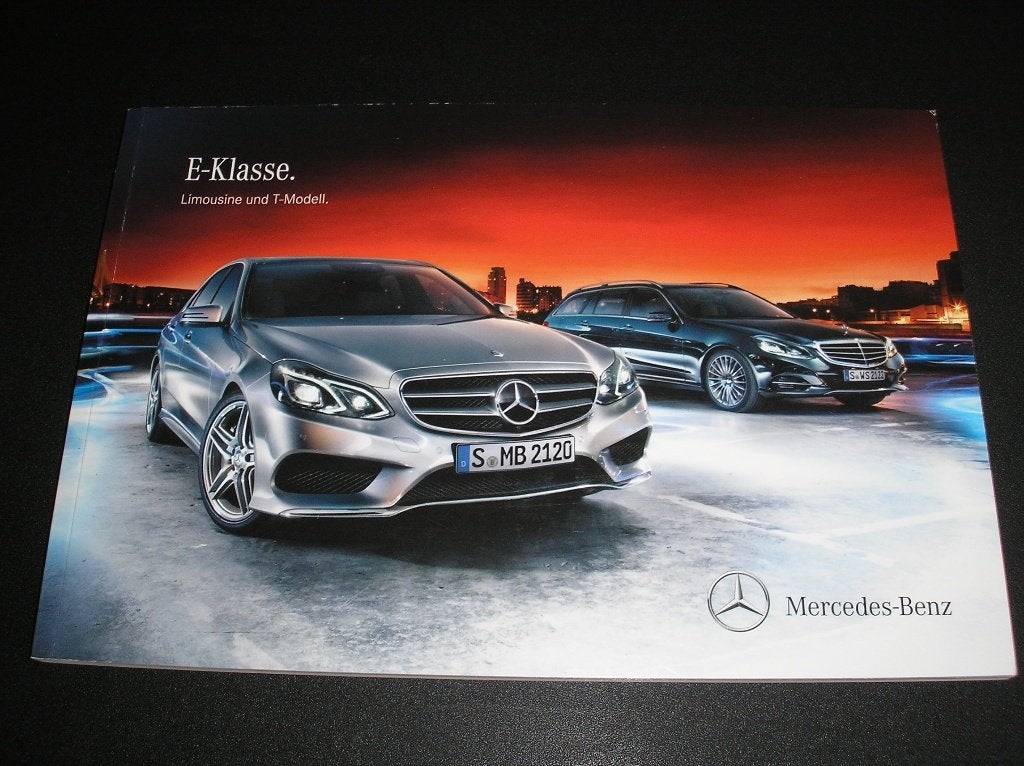 Mercedes-Benz E-Klasse Limousine und T-Modell; W212, 2013, Ophalen of Verzenden, Zo goed als nieuw, Mercedes