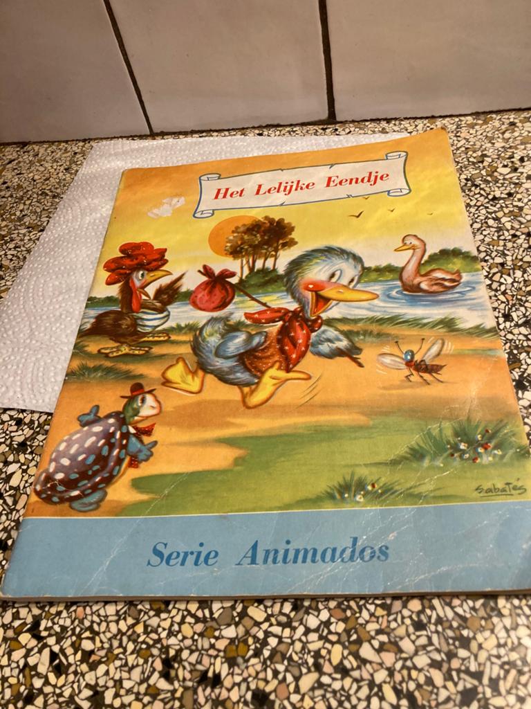 Oud boek het leijke eendje, Boeken, Ophalen of Verzenden, Gelezen