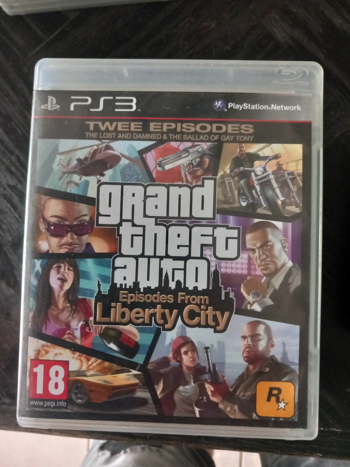 Grand Theft Auto: Episodes from Liberty City PS3, Avontuur en Actie, Online, Gebruikt, Vanaf 18 jaar