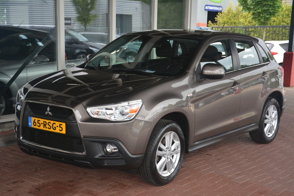 Mitsubishi ASX 1.6 Intro Edition ClearTec Nederlandse auto 1, Auto's, Voorwielaandrijving, Euro 5, Stof, Gebruikt
