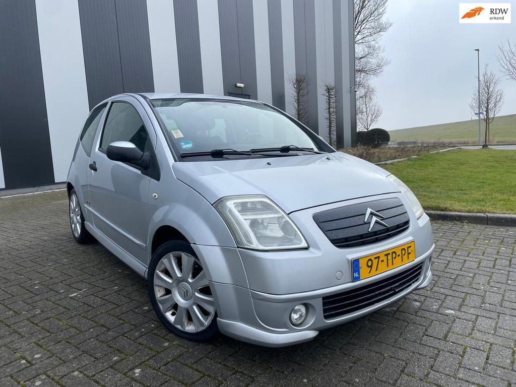 Citroen C2 1.6i-16V VTS 122PK 1e Eigenaar-Airco-Lmv-Elekpakk, Auto's, Citroën, 450 kg, Gebruikt, 4 cilinders, 4 stoelen