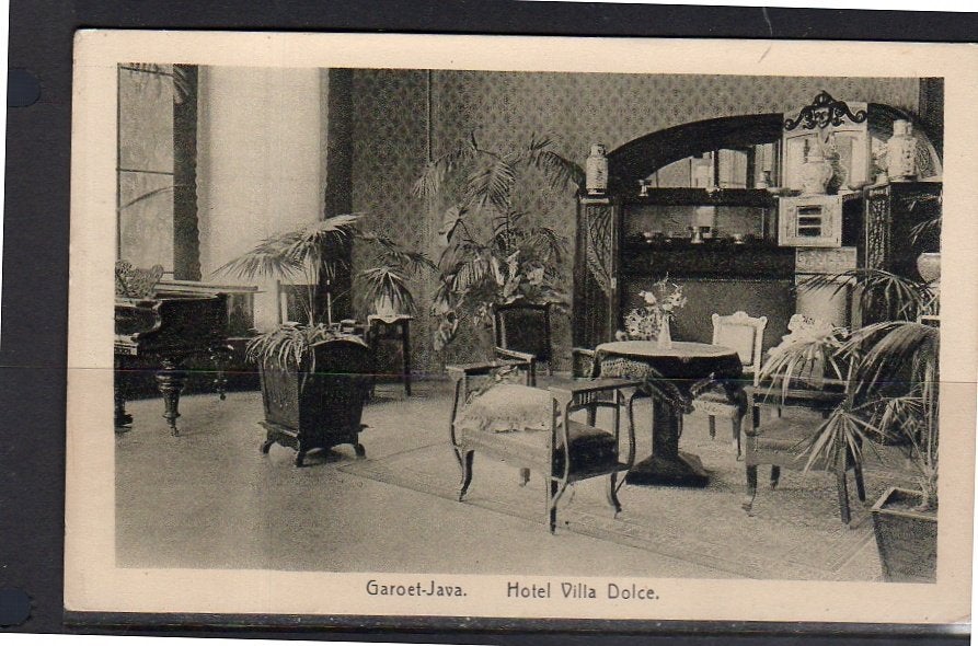 Netherlands Indies Garoet-Java Hotel Villa Dolce   1920, Ophalen, Voor 1920, Buiten Europa