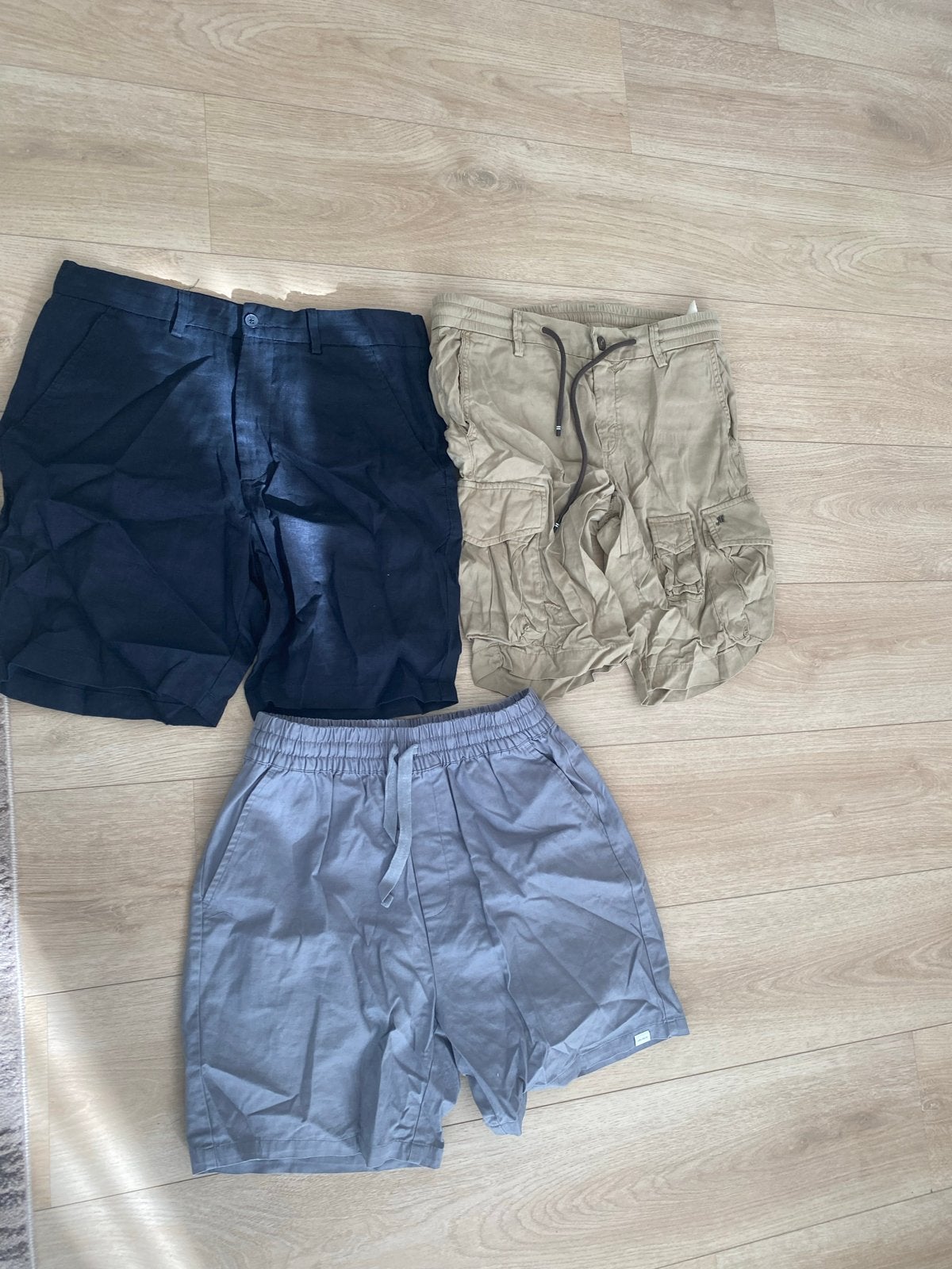 Set van 3 Korte Broeken - Diverse Kleuren en Stijlen, Ophalen of Verzenden, Gedragen, Overige maten, Meerkleurig
