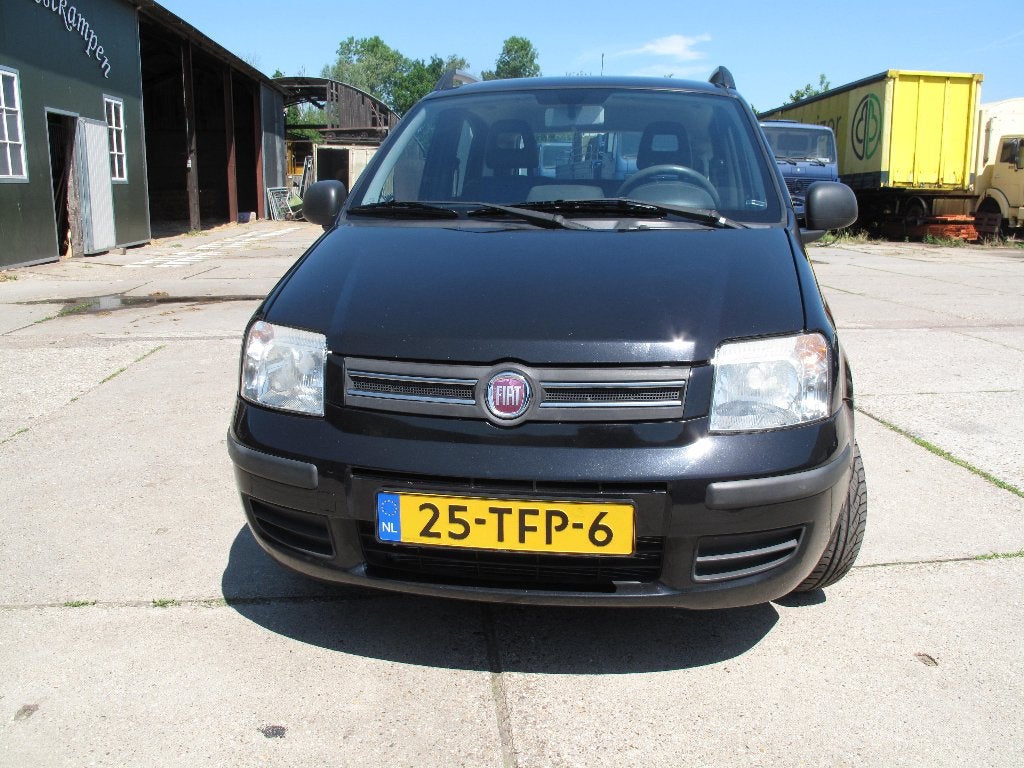 Fiat Panda 1.2 Active, Auto's, Fiat, Stof, 1242 cc, Zwart, Origineel Nederlands