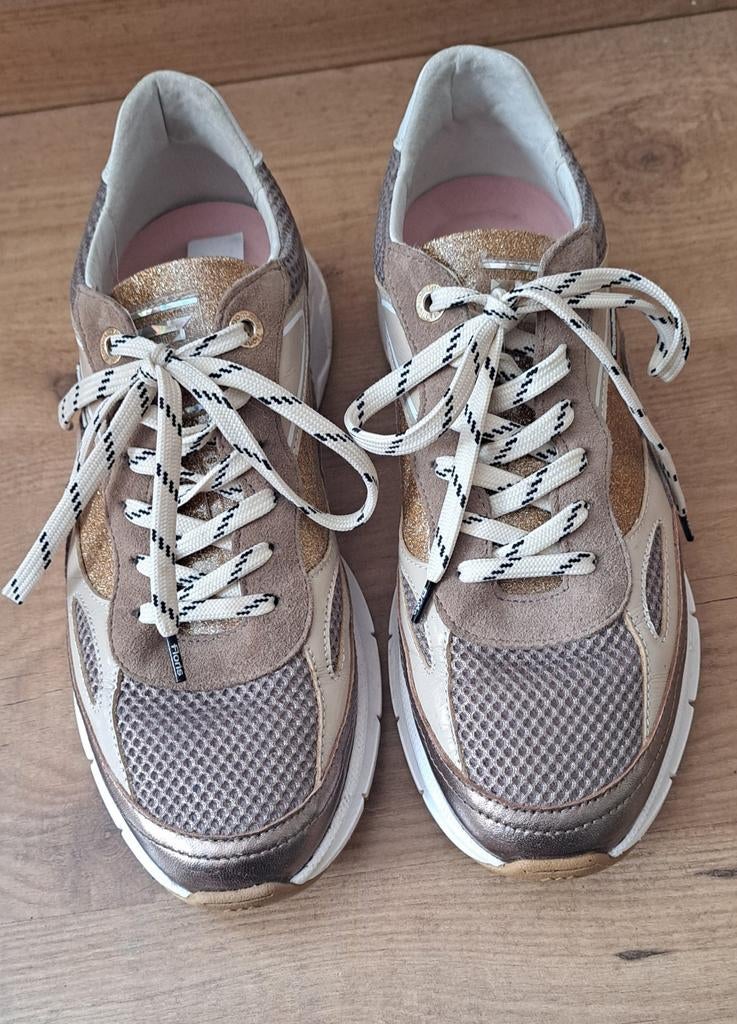 Floris van Bommel Sneakers - Maat 40, Bruin, Floris van Bommel, Ophalen of Verzenden, Sneakers of Gympen