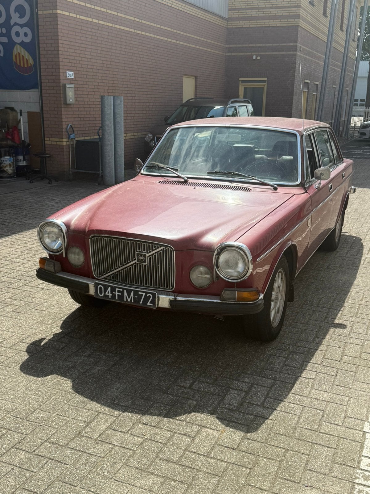 Volvo 164 3.0 E  OD 1972 Rood LPG, 146 pk, 2980 cc, Origineel Nederlands, Bedrijf