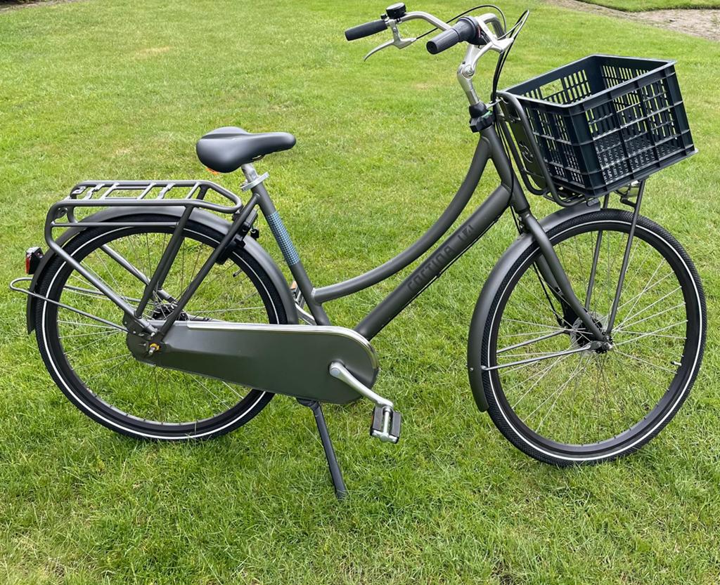 Cortina U4 solid familyfiets D50 nexus 7v, Fietsen en Brommers, Fietsen | Dames | Damesfietsen, Terugtraprem, Versnellingen, Zo goed als nieuw