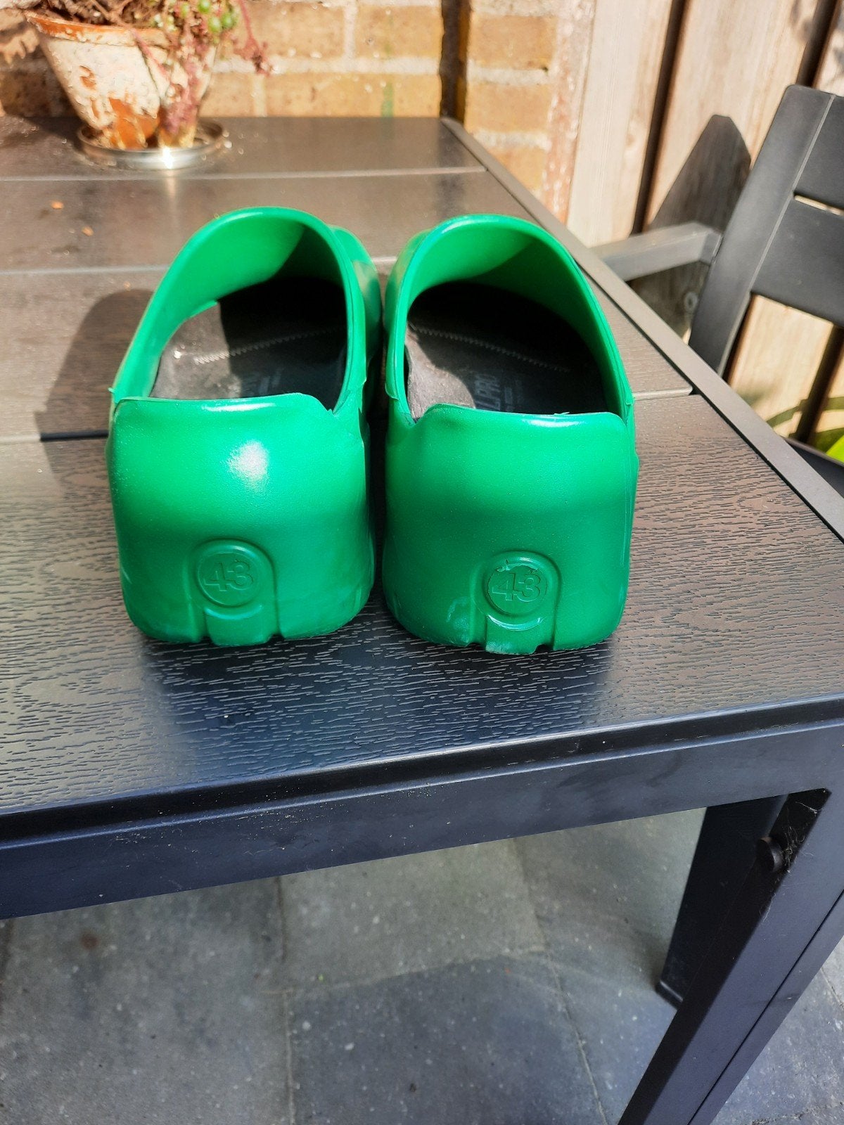 Groene ALP klompen, maat 43, Kleding | Dames, Schoenen, Overige typen, Ophalen of Verzenden, Gedragen, ALP