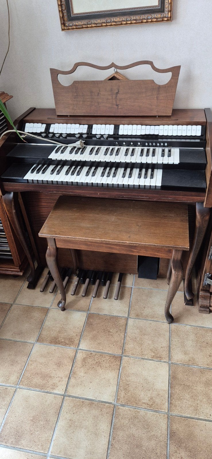 gratis Riha Andante orgel met twee klavieren, Ophalen, Gebruikt, 2 klavieren, Orgel