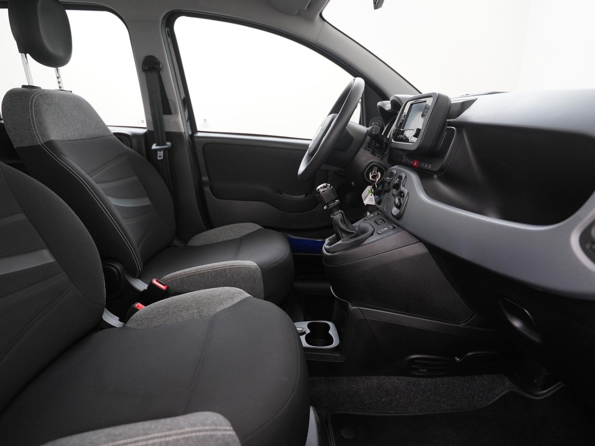 Fiat Panda 1.0 Hybrid City Life | Airco | Bluetooth | Zondag, Auto's, 12 maanden, Stof, Panda, 4 stoelen