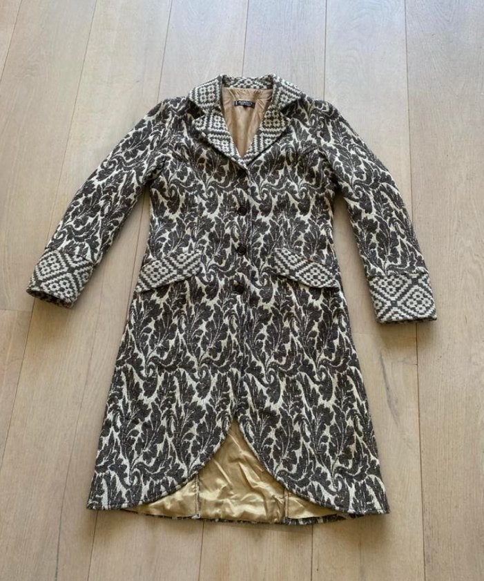 Masons jas 44 L nieuwstaat, Kleding | Dames, Ophalen of Verzenden, Zo goed als nieuw, Maat 42/44 (L), Bruin