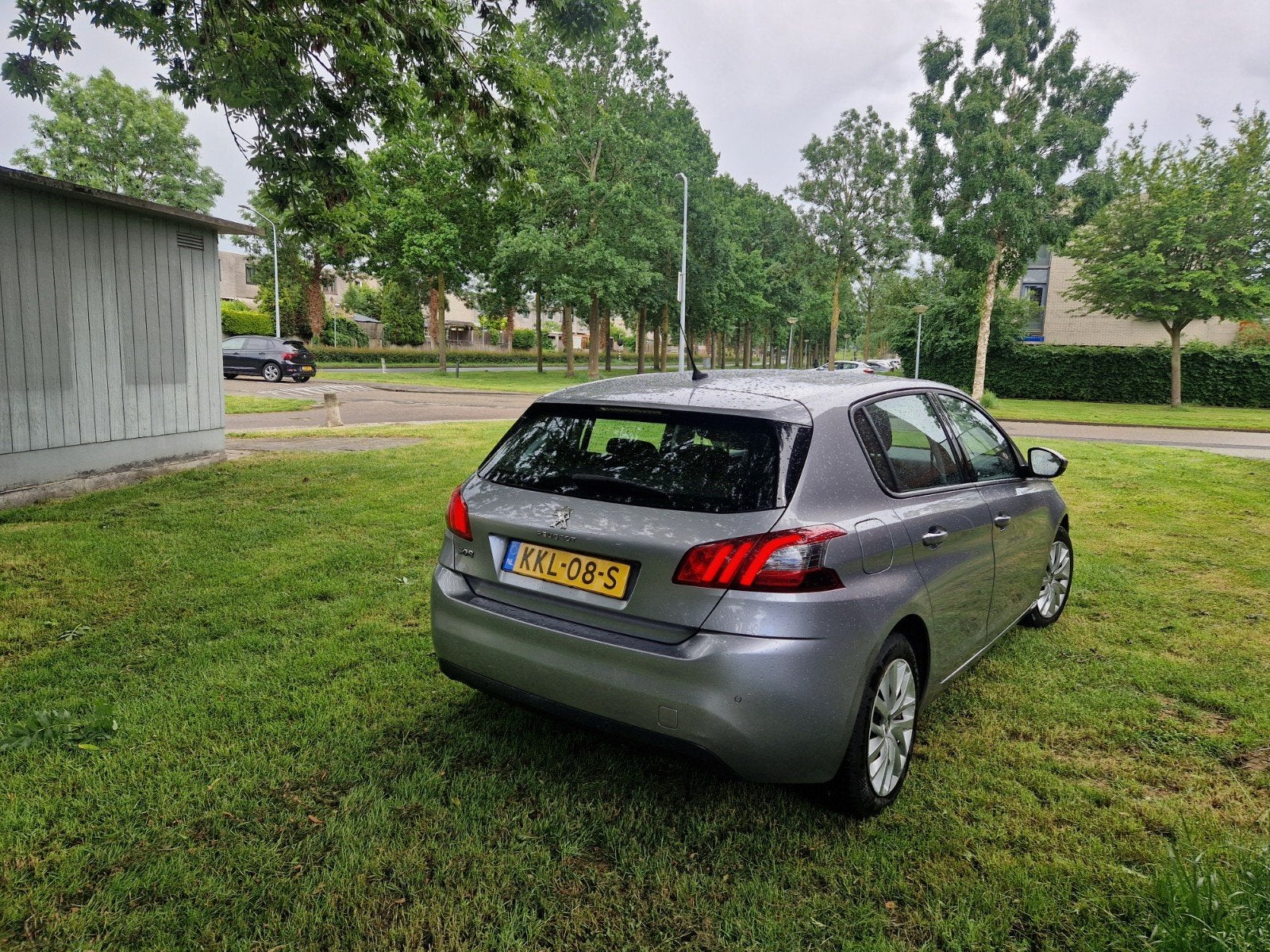 Peugeot 308 1.5 Bluehdi 130pk S&S 2018 Grijs, Auto's, Peugeot, 4 cilinders, 615 kg, Bedrijf, 130 pk