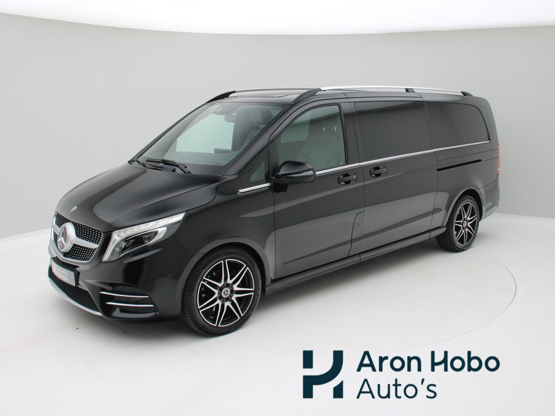 Mercedes-Benz V-Klasse 300d Extra Lang DC AMG Memory, Distro, Auto's, Automaat, Gebruikt, 4 cilinders, Stoelverwarming