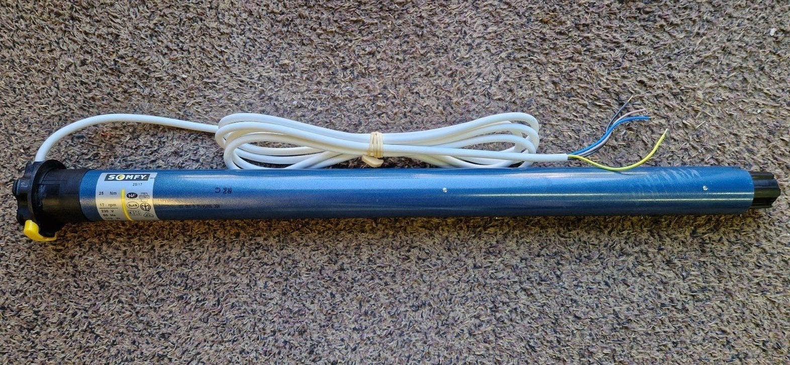 krachtige 25 nm motor, Doe-het-zelf en Verbouw, Rolluiken, Ophalen of Verzenden, Wit, Minder dan 100 cm, 200 cm of meer