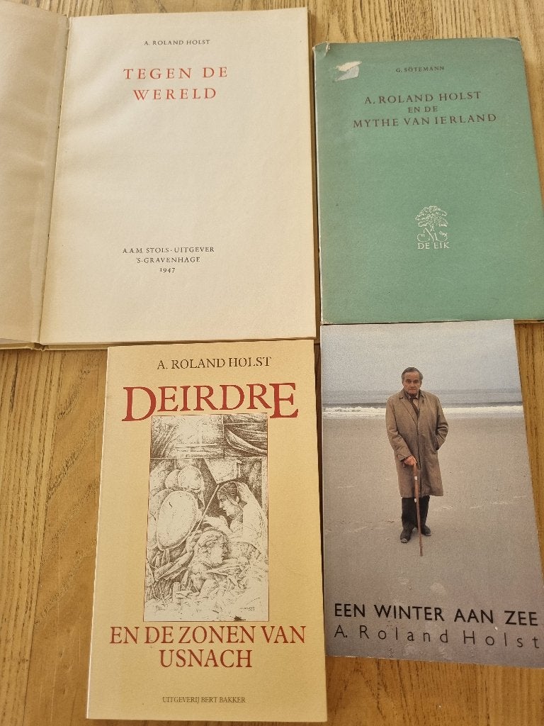 A. Roland Host, 4 bundels:, Gelezen, A. Roland Holst, Ophalen of Verzenden, Nederland