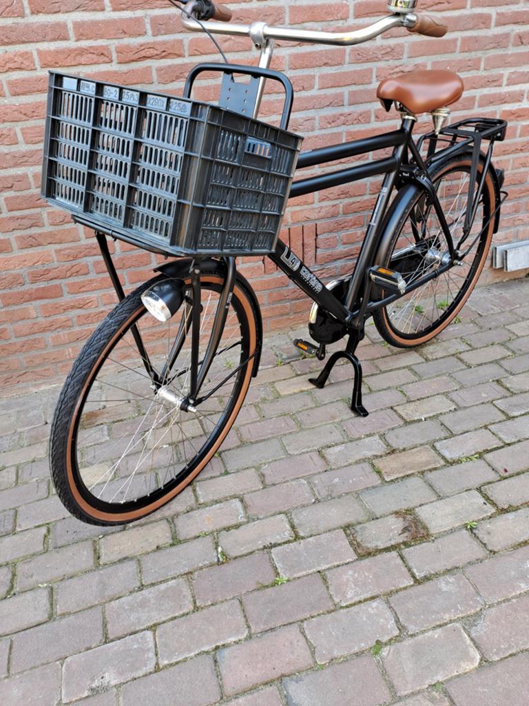 Herenfiets Cortina U4 28 inch., Terugtraprem, Versnellingen, Zo goed als nieuw, 61 tot 65 cm