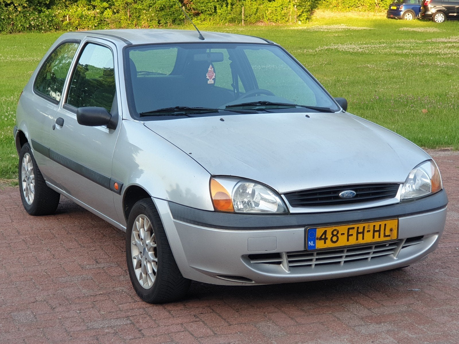 Ford  Fiesta 1.3 benzine |AIRCO|IJSKOUD!!!✅ NWE APK !!!, Auto's, Voorwielaandrijving, Stof, 4 cilinders, 4 stoelen