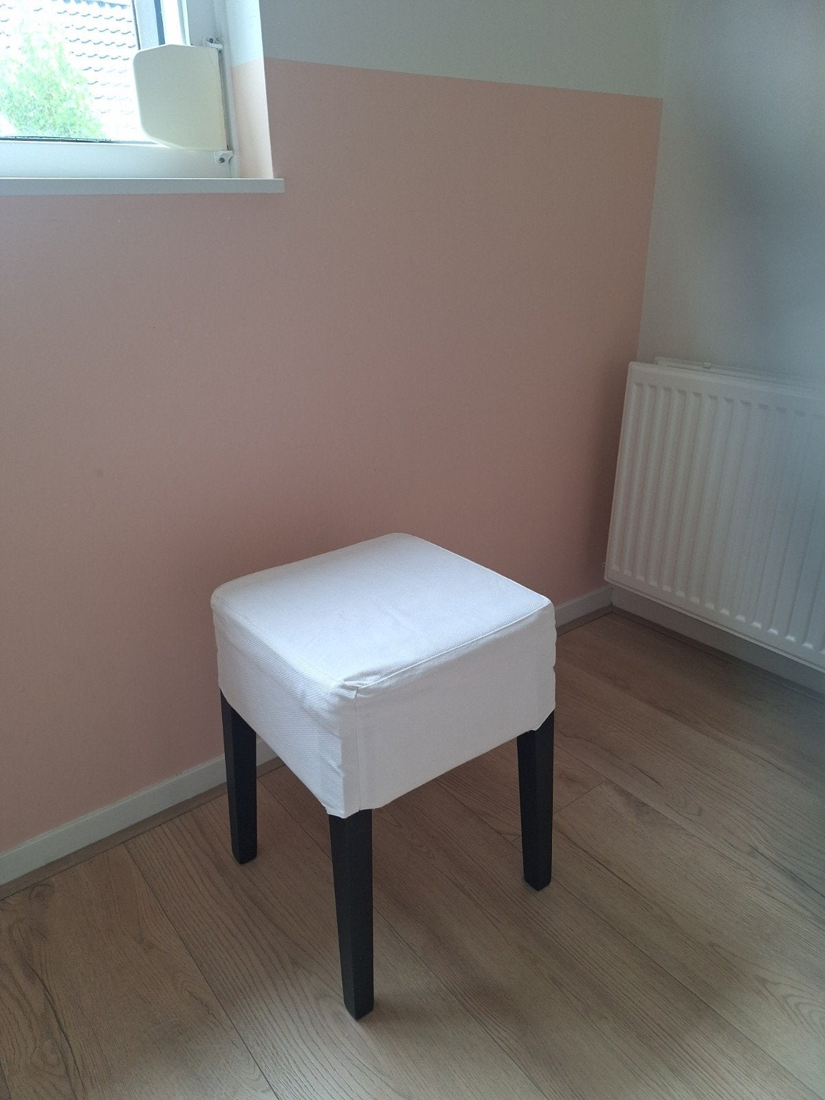 Witte kruk / poef - IKEA, Ophalen