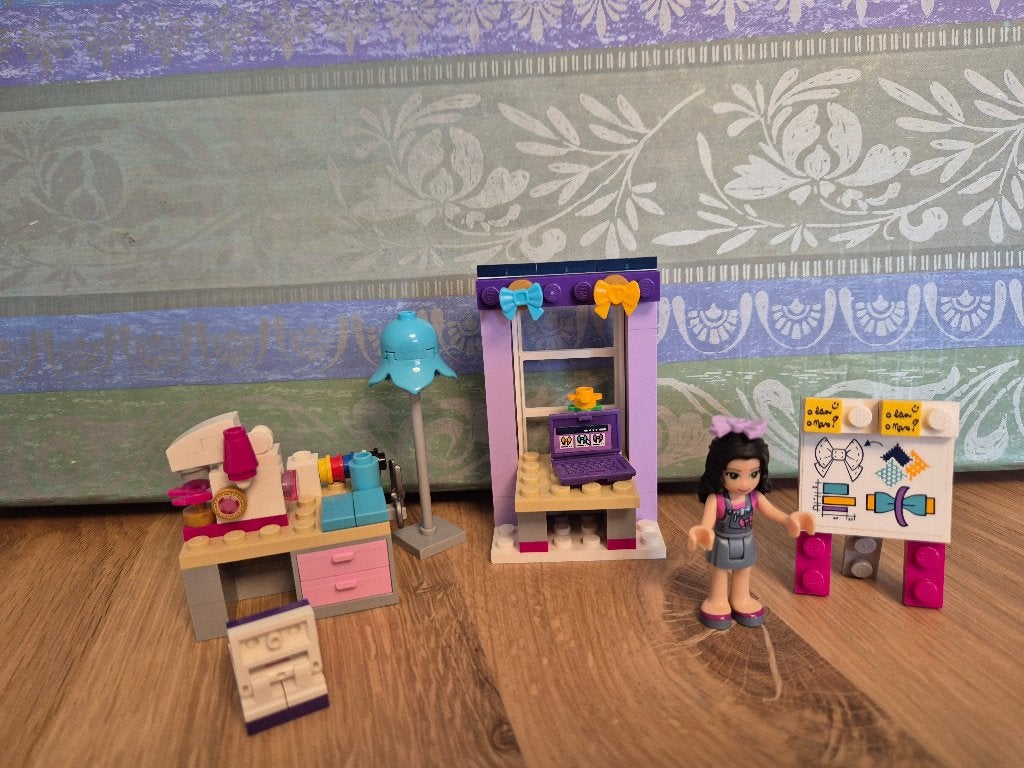 Lego Friends Emma Naaiatelier, Ophalen of Verzenden, Gebruikt, Inclusief instructies, Lego