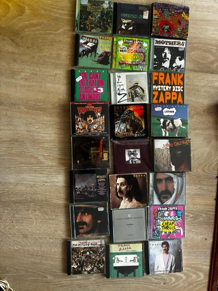 Grote collectie Frank Zappa CD's - Diverse albums, Ophalen of Verzenden, 1980 - 1989, Gebruikt
