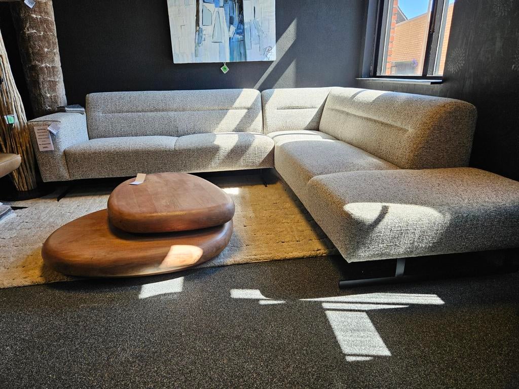 Bank hoekbank MADRID h.e. design opruiming, Ophalen of Verzenden, Nieuw, Stof