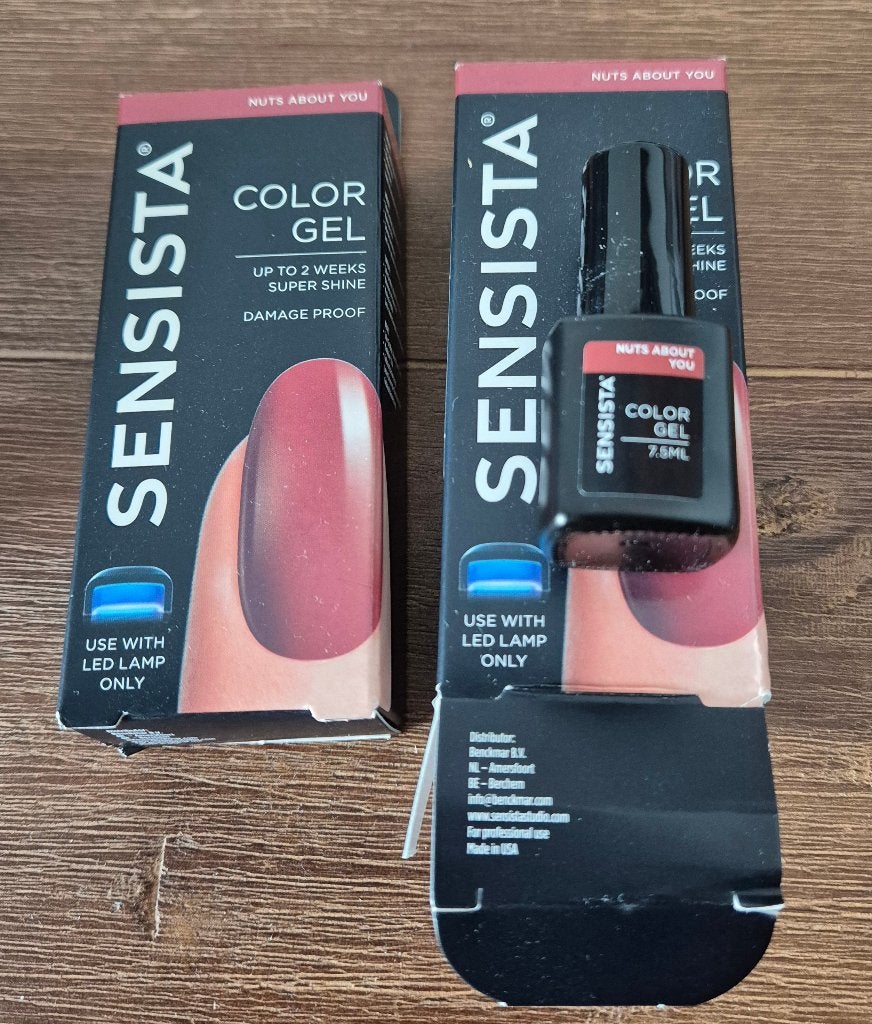 1x Sensista color gel NIEUW in verpakking, Nieuw, Ophalen of Verzenden, Handen en Nagels, Toebehoren