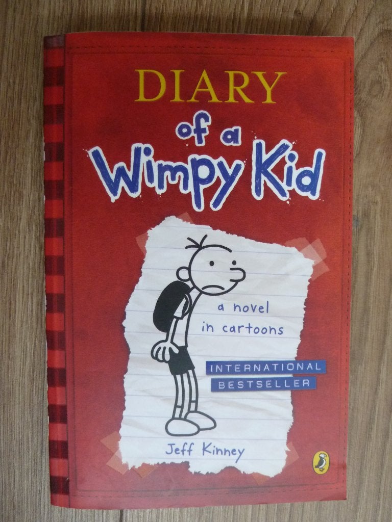 ENGELS boek - diary of a wimpy kid, Ophalen, Gelezen