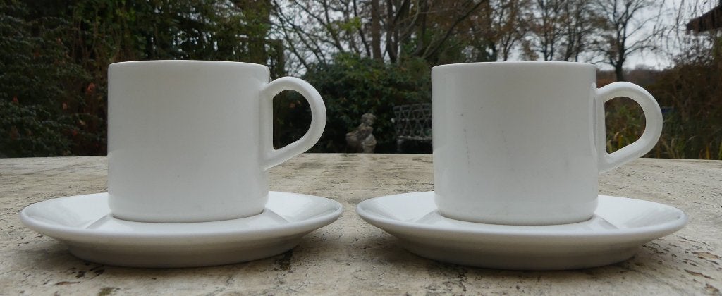 Geel en Wit Iittala Teema servies en Arabia servies, Arabia, Nieuw, Ophalen of Verzenden, Bord(en)