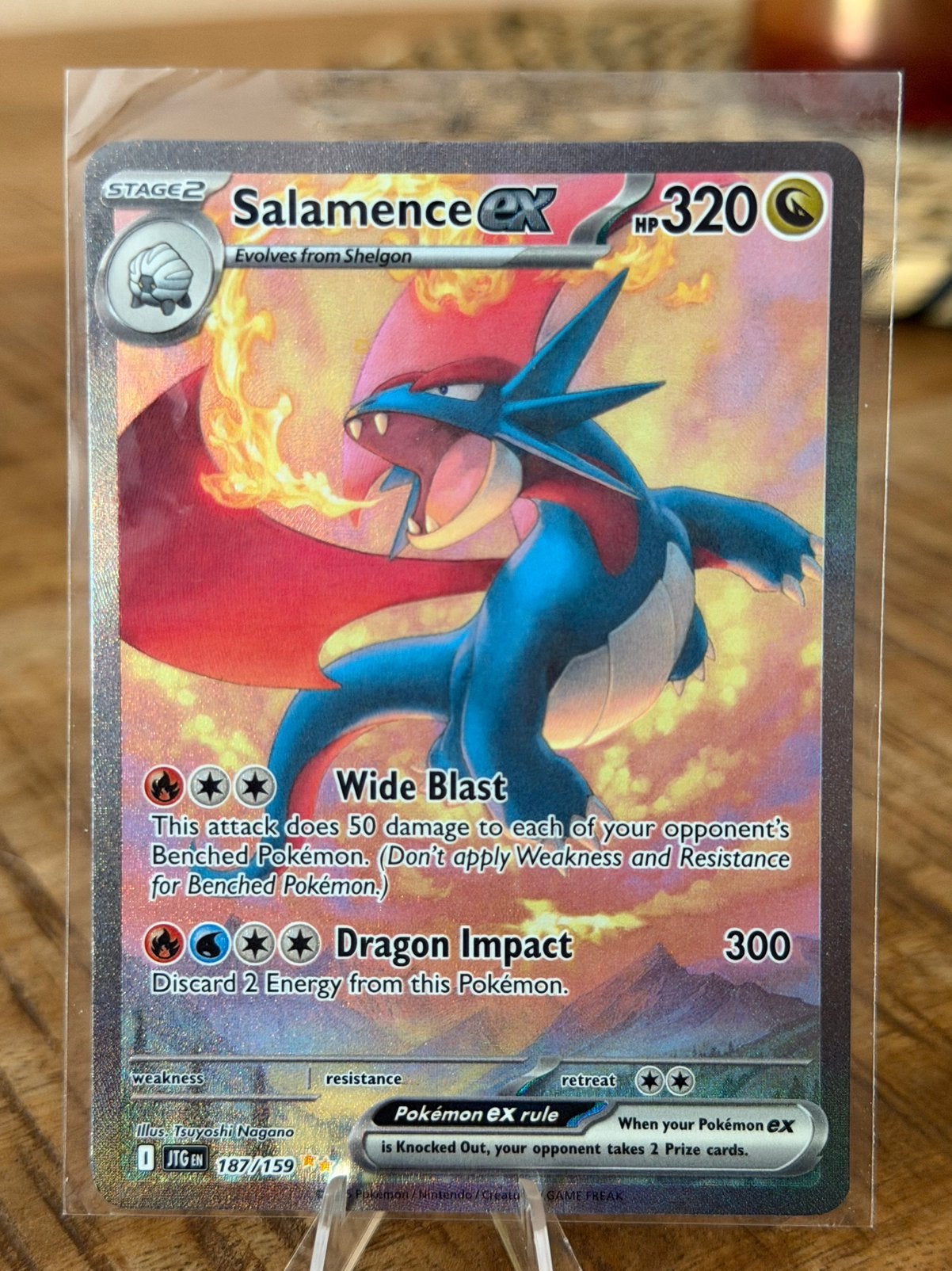 Salamence ex 187 JTG, Ophalen of Verzenden, Zo goed als nieuw