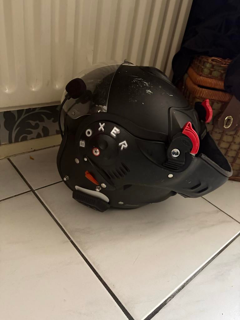 Boxer motorhelm met intercom, Overige merken, Systeemhelm, Heren, Ophalen of Verzenden
