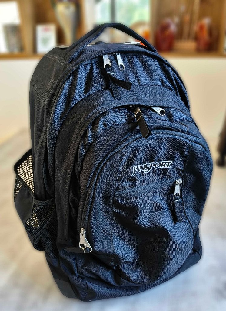 Jansport Trolley Rugzak met Laptopvak - Ideaal voor Reizen, Gebruikt, 25 tot 40 cm, Ophalen, Overige merken