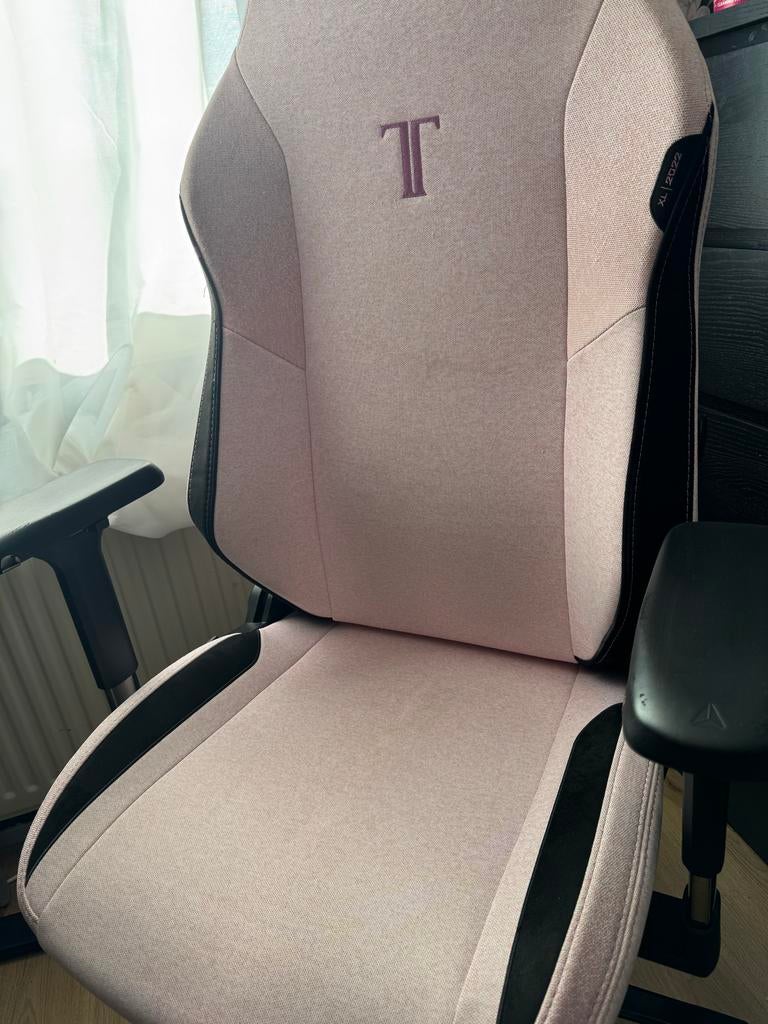 Secretlab Titan Evo Roze Gaming Stoel BEZORGING IN OVERLEG, Ophalen, Gebruikt, Roze, Bureaustoel