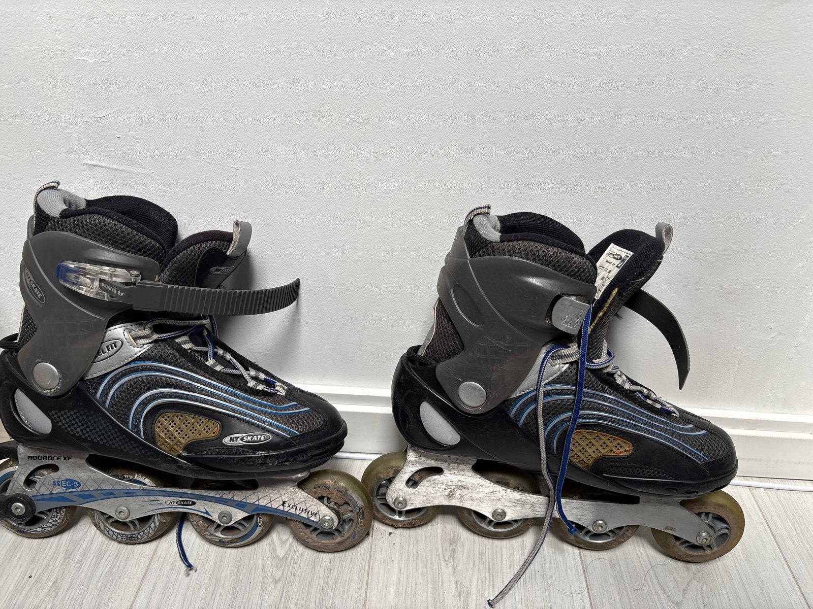Skeelers maat 41 met beschermende kleding, Ophalen, Gebruikt
