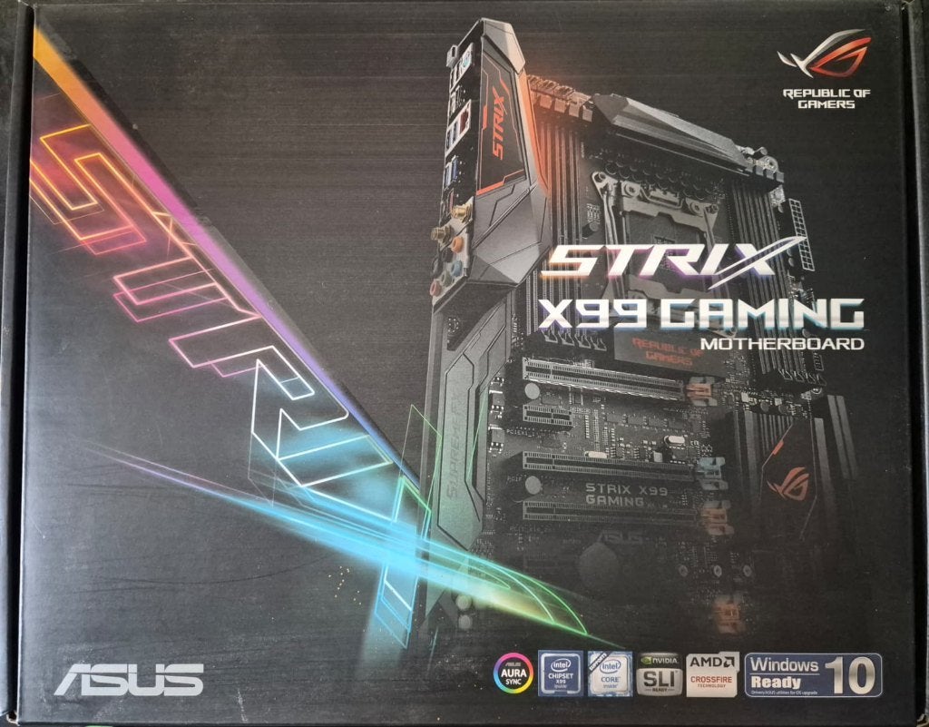 ROG STRIX X99 GAMING, Computers en Software, Ophalen, DDR4, Zo goed als nieuw, ATX