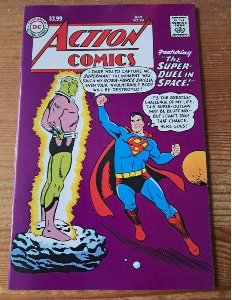 Action comics 242 facsimile, Boeken, Amerika, Nieuw, DC Comics, Ophalen